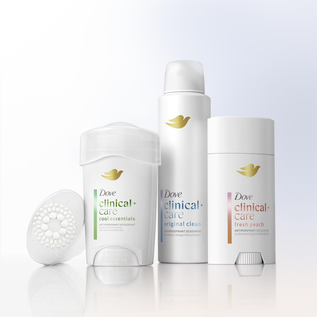 Dove Clinical + Care Antiperspirant Deodorant Dry Spray for Women, 96H Clinical Strength Sweat & Odor Protection, With Nourishing Serum, Original Beauty and Personal Care Dove
