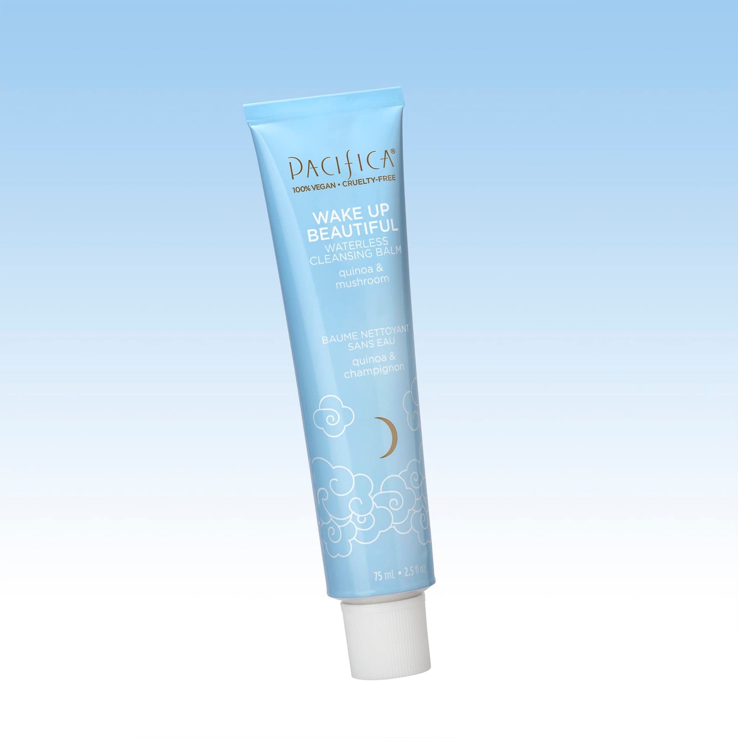 Pacifica Wake Up Beautiful Cleansing Balm & Makeup Remover - 2-in-1 Waterless Face Cleanser for Dry & Sensitive Skin, Hydrating No-Rinse Balm Beauty & Personal Care Pacifica