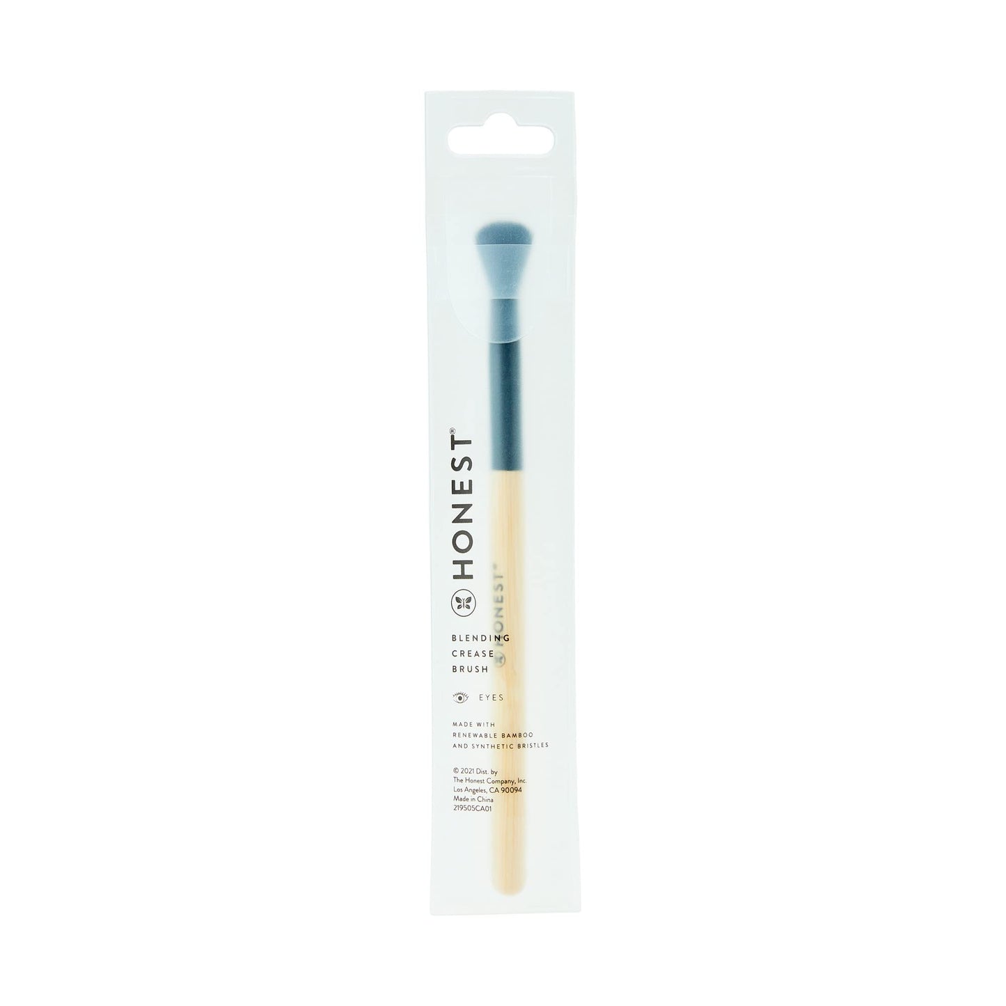 Honest Beauty Blending Crease Eyeshadow Brush | Renewable Bamboo, Synthetic Bristles, Tapered | Cruelty Free Beauty & Personal Care Honest Beauty
