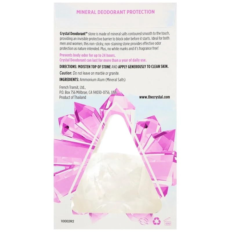 Crystal Deodorants Crystl Body,Rock Deod, 2 pk Beauty and Personal Care Crystal Essence
