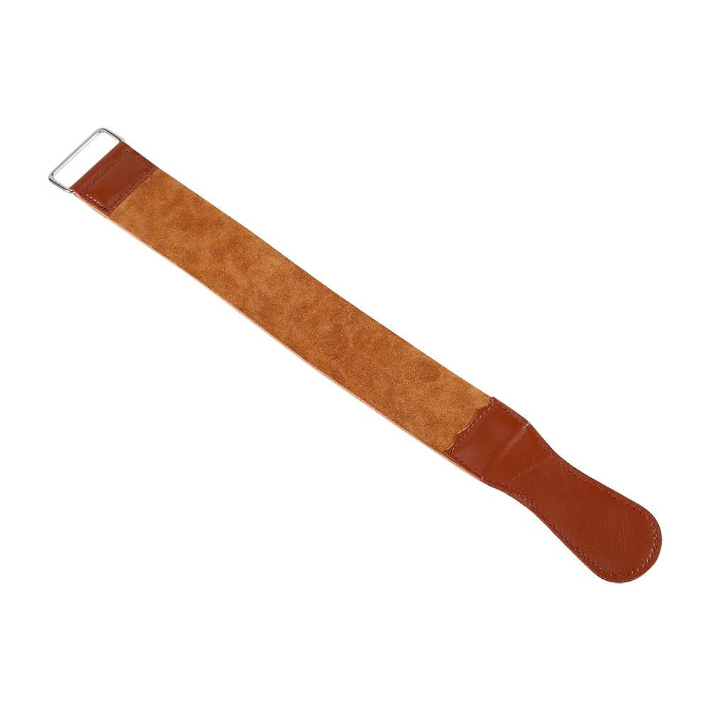 18.5 * 2 * 0.2inch Leather Strop for Knife Sharpening, Knife Strop, Stropping Leather, with Swivel Hanging Tab and Leather Handle Straight Cowhide Beauty and Personal Care Betued