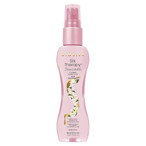 BioSilk Irresistible Collection Silk Therapy Hair Fragrance 2.26oz. Jasmine & Honey Scent, 2.26 ounces Beauty & Personal Care BioSilk