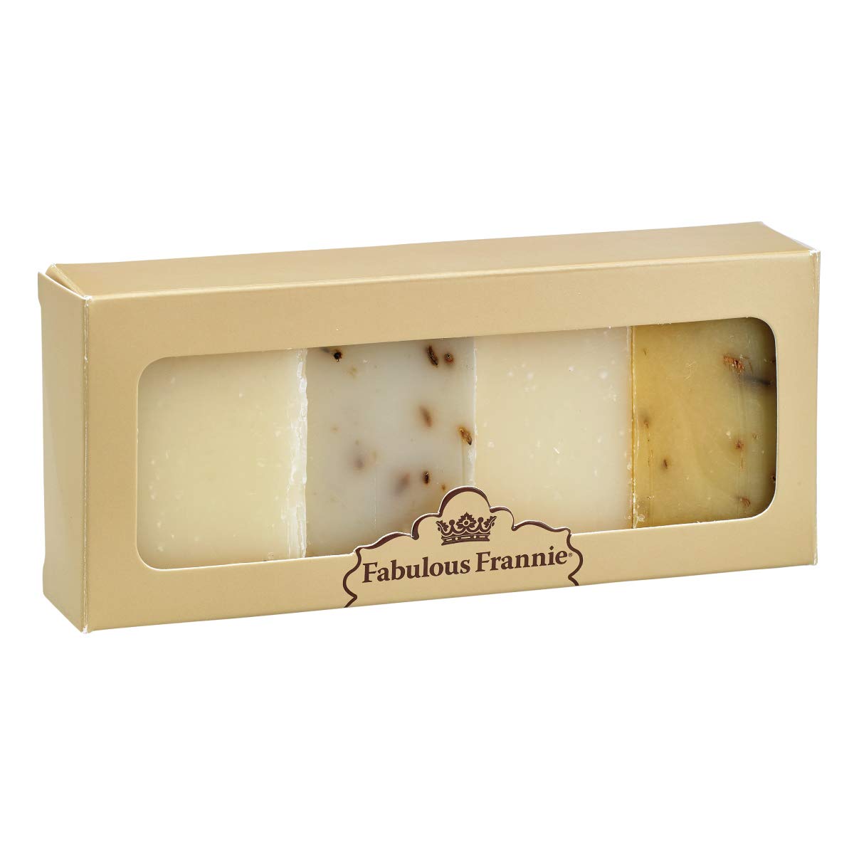 Fabulous Frannie De-Stress Essential Oil Herbal Soap Sampler Gift Set Includes Lemongrass, Lavender, Sleep, and Anxious - 2 Ounce (Pack of 4) Beauty & Personal Care Fabulous Frannie