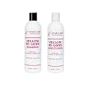 STAR CARE Yellow Be Gone Shampoo & Conditioner Set 12oz Each Clarifying Toning Duo for Blonde Gray Bleached Highlighted Hair Neutralizes Brass Beauty & Personal Care STAR CARE