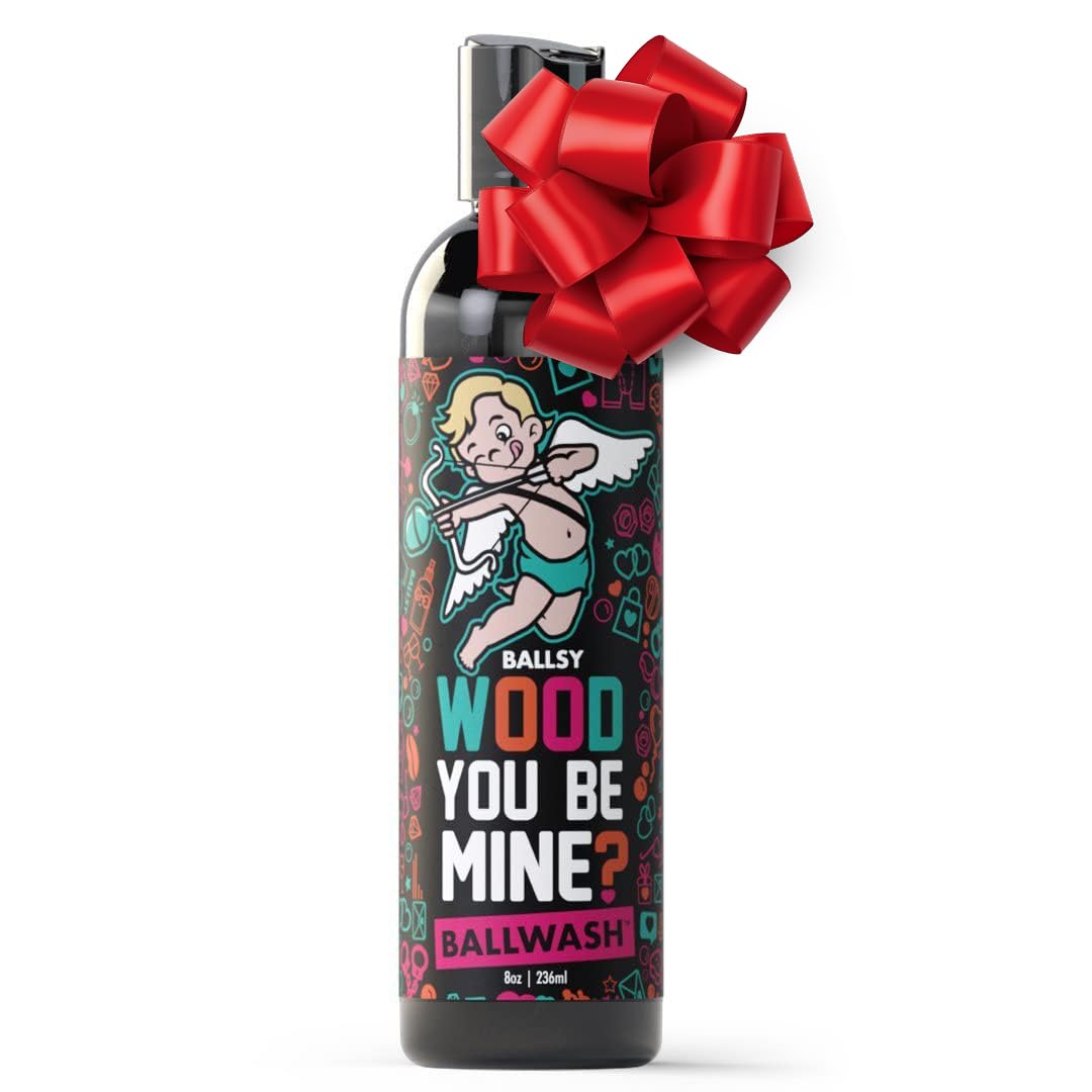 Ballsy Ballwash Wood You Be Mine Charcoal Body Wash for Men, Soap, Moisturizing, Shower Gel, w/Coconut Oil and Aloe Vera, Drift & Dunes Scent, 8 Fl oz Beauty & Personal Care Ballsy