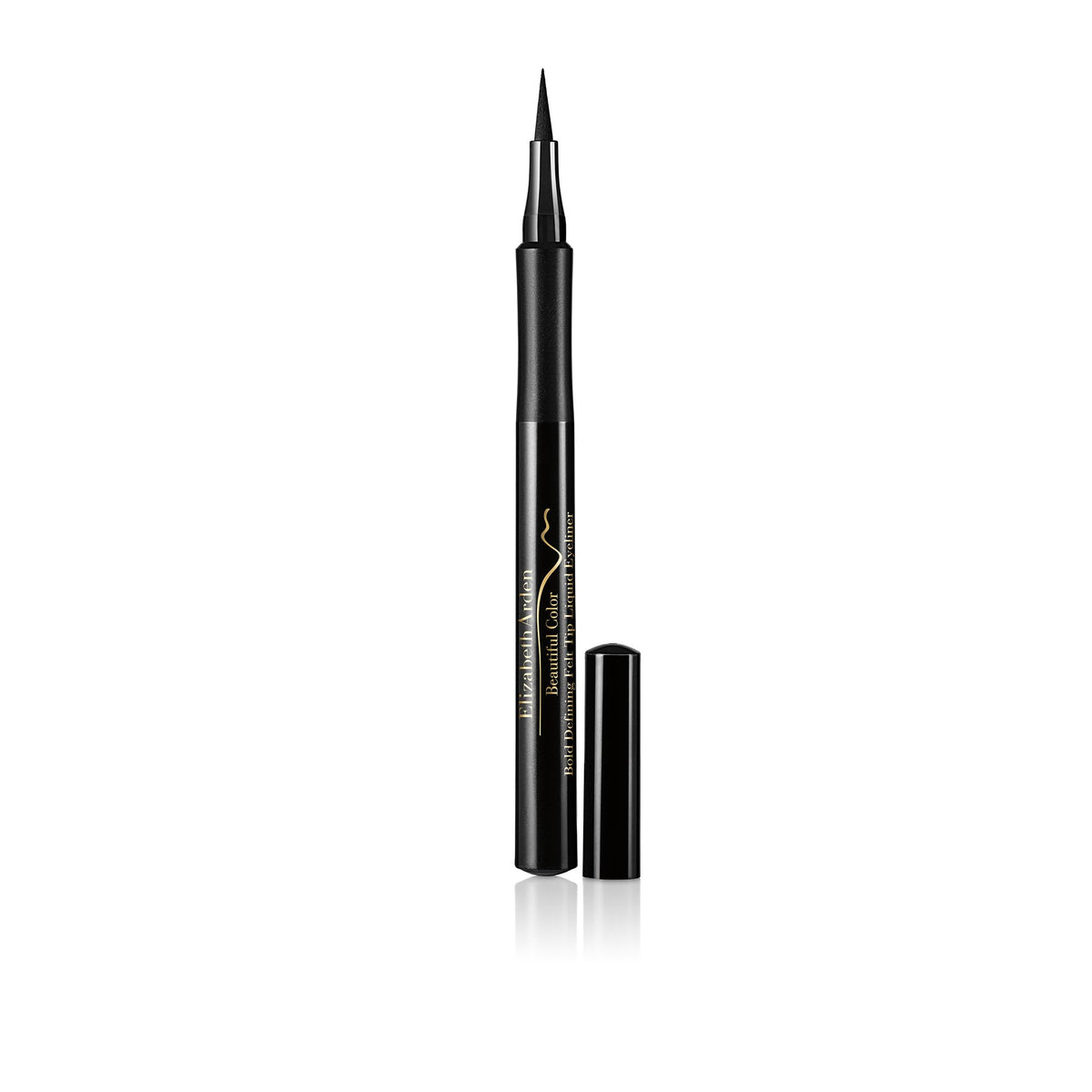 Elizabeth Arden Beautiful Color Bold Defining Felt Tip Liquid Eyeliner, Seriously Black, 0.41 oz. Beauty & Personal Care Elizabeth Arden