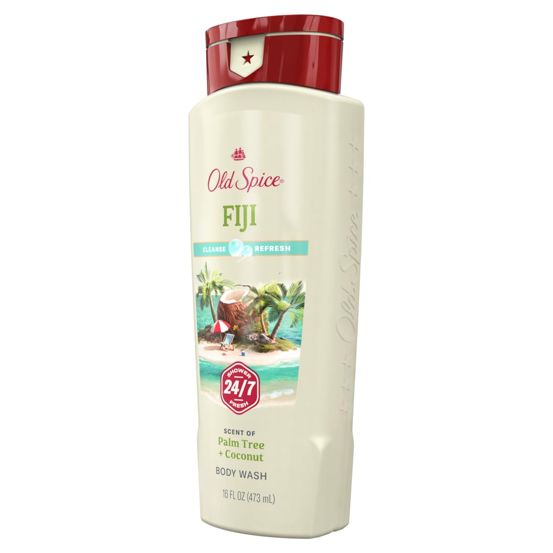 Old Spice Fresher Collection Men's Body Wash, Fiji, 16 Ounce (Pack of 2) Beauty & Personal Care Old Spice