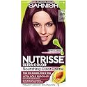 Garnier Nutrisse Ultra Color Nourishing Permanent Hair Color Cream, BR2 Dark Intense Burgundy (1 Kit) Red Hair Dye (Packaging May Vary), 1 Count Beauty & Personal Care Garnier