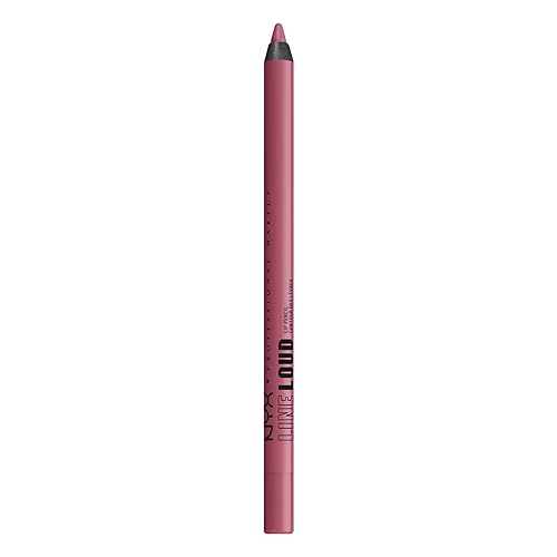NYX PROFESSIONAL MAKEUP Line Loud Lip Liner, Longwear and Pigmented Lip Pencil with Jojoba Oil & Vitamin E - Trophy Life (Mauve Pink) Beauty & Personal Care NYX PROFESSIONAL MAKEUP