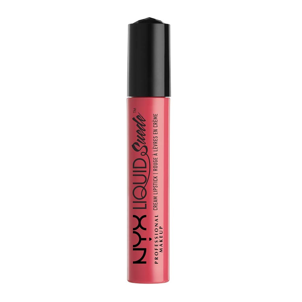NYX PROFESSIONAL MAKEUP Liquid Suede Cream Lipstick - Life's A Beach (Bright Coral) Beauty & Personal Care NYX PROFESSIONAL MAKEUP