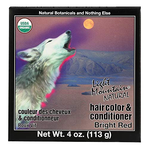 LIGHT MOUNTAIN 187013 Natural Hair Color 3 Piece -bright Red, 4 Ounce (Pack of 3) Beauty & Personal Care LIGHT MOUNTAIN