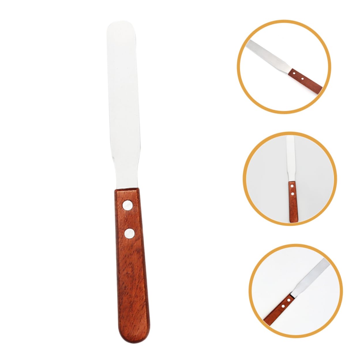 OUNONA Convenient Waxing Spatula Wooden Handle Hair Removal Waxing Applicator for Women Beauty and Personal Care OUNONA