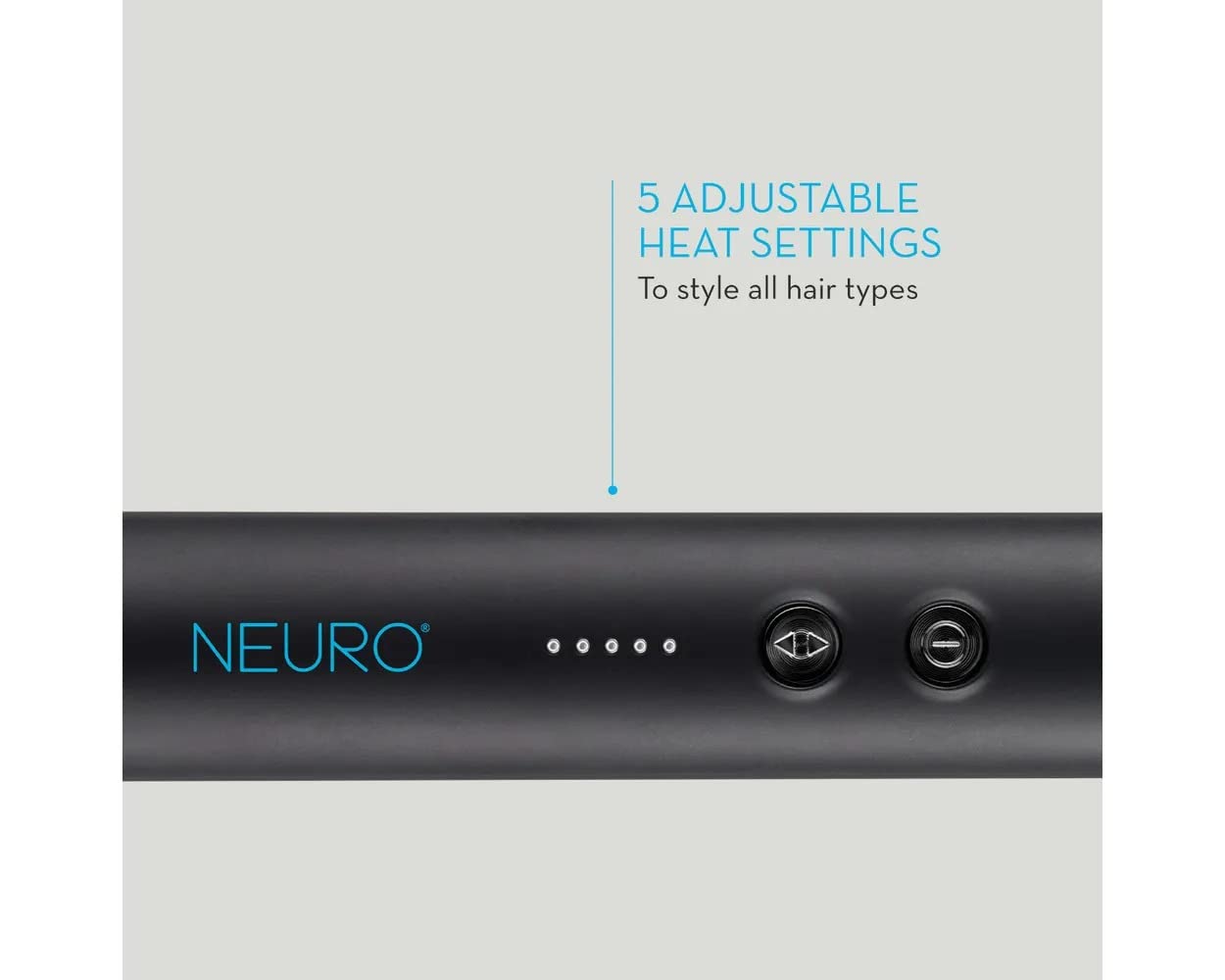 Neuro by Paul Mitchell Sleek Smoothing Hot Brush, Multiple Heat Settings for One-Step Detangling + Straightening Beauty & Personal Care Neuro
