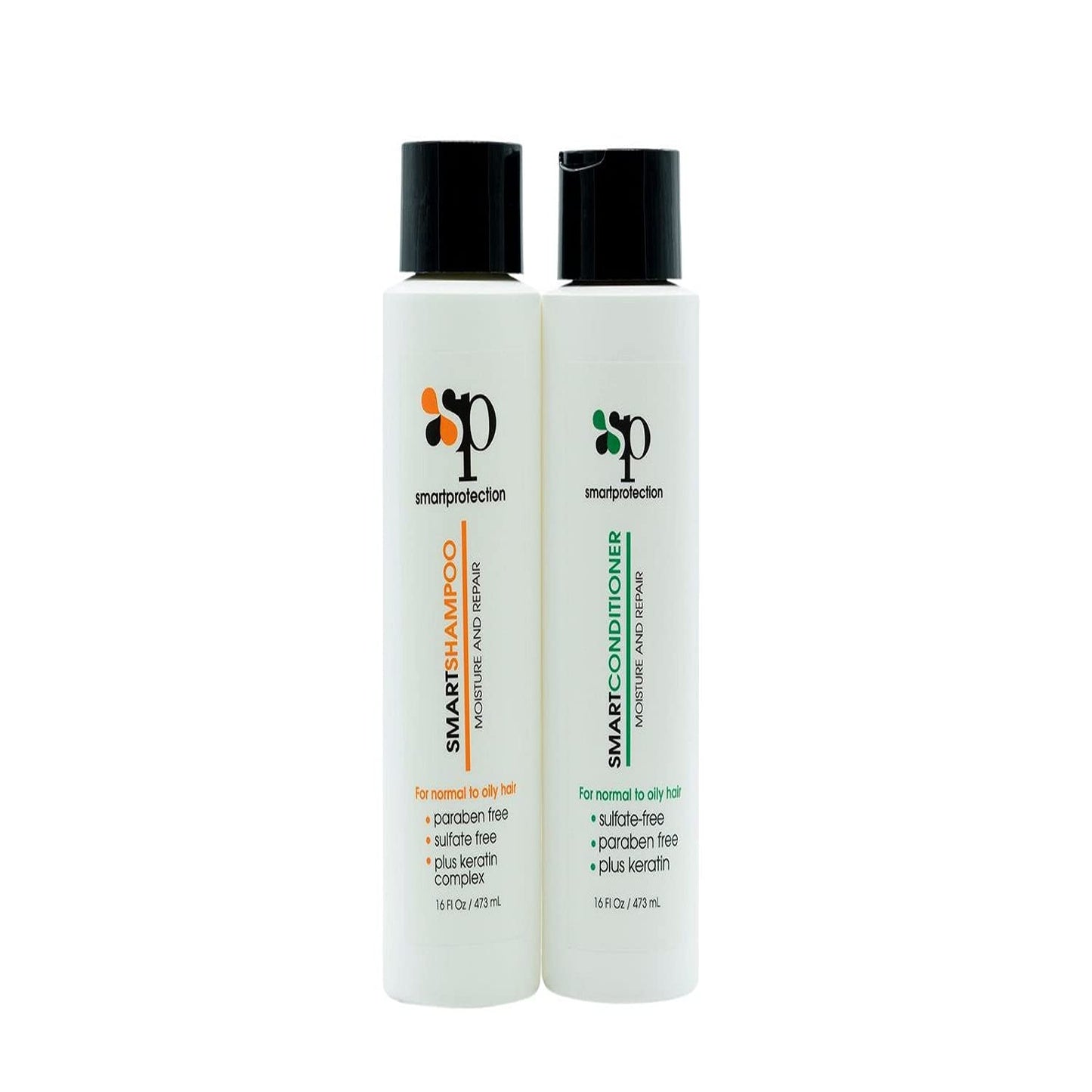 Moisture Shampoo and Conditioner Sulfate & Paraben Free 16oz for Keratin Treated Hair by Smart Protection Beauty & Personal Care KEF