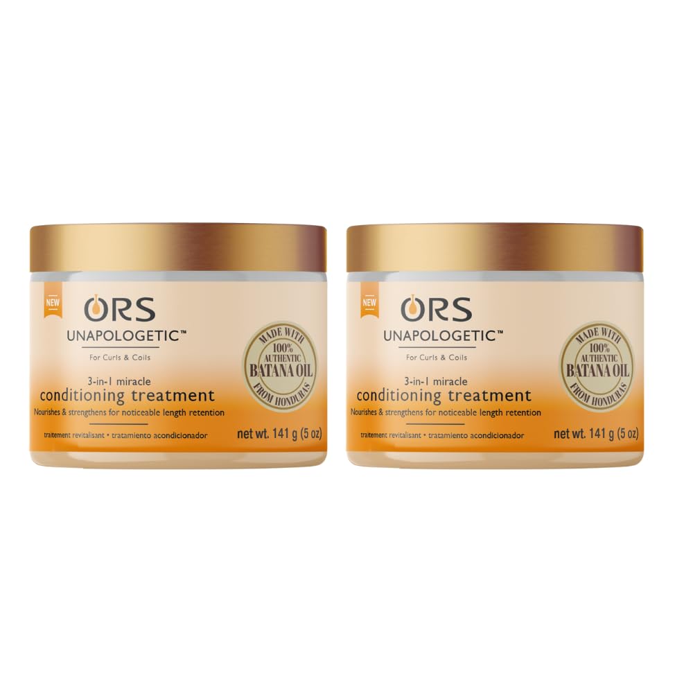 ORS Unapologetic 3-n-1 Miracle Conditioning Treatment 5 Ounces (Pack of 2)