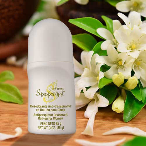 Zermat, Deodorant for Women, Stefanni, Roll-On, 24 h Antiperspirant, Floral and Fruity Scent 3 Oz. Beauty and Personal Care Zermat