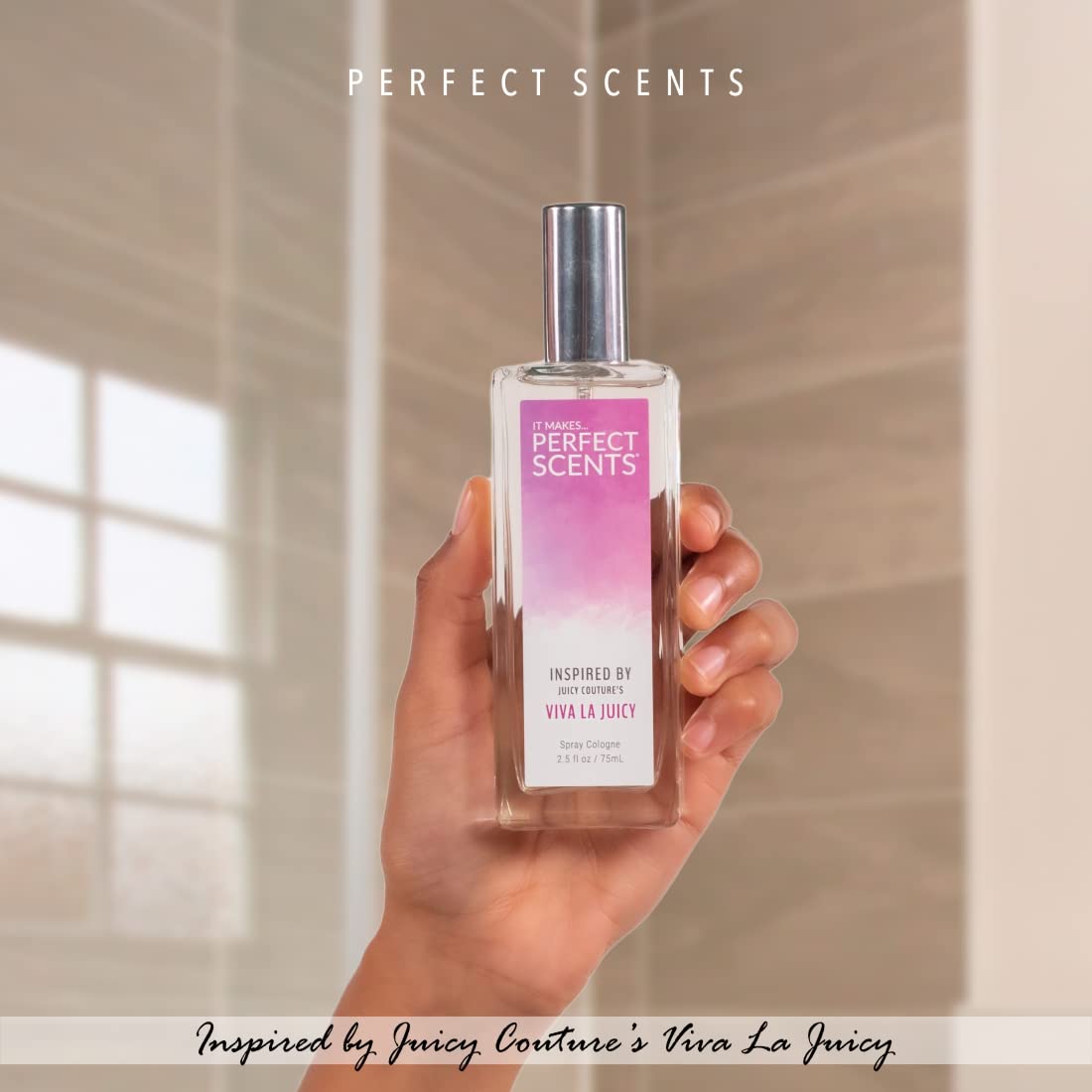 Perfect Scents Fragrances, Inspired by Juicy Couture’s Viva La Juicy, Women’s Eau de Toilette, Vegan, Paraben Free, Never Tested on Animals, 2.5 Fluid Beauty & Personal Care Perfect Scents