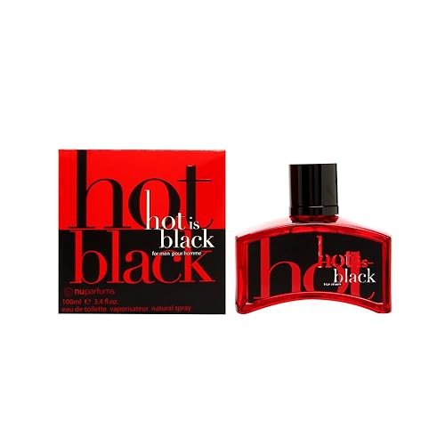 YVES SAINT LAURENT Nu Parfums Hot is Black Eau de Toilette Spray for Men, 3.4 Ounce Beauty & Personal Care Nu Parfums
