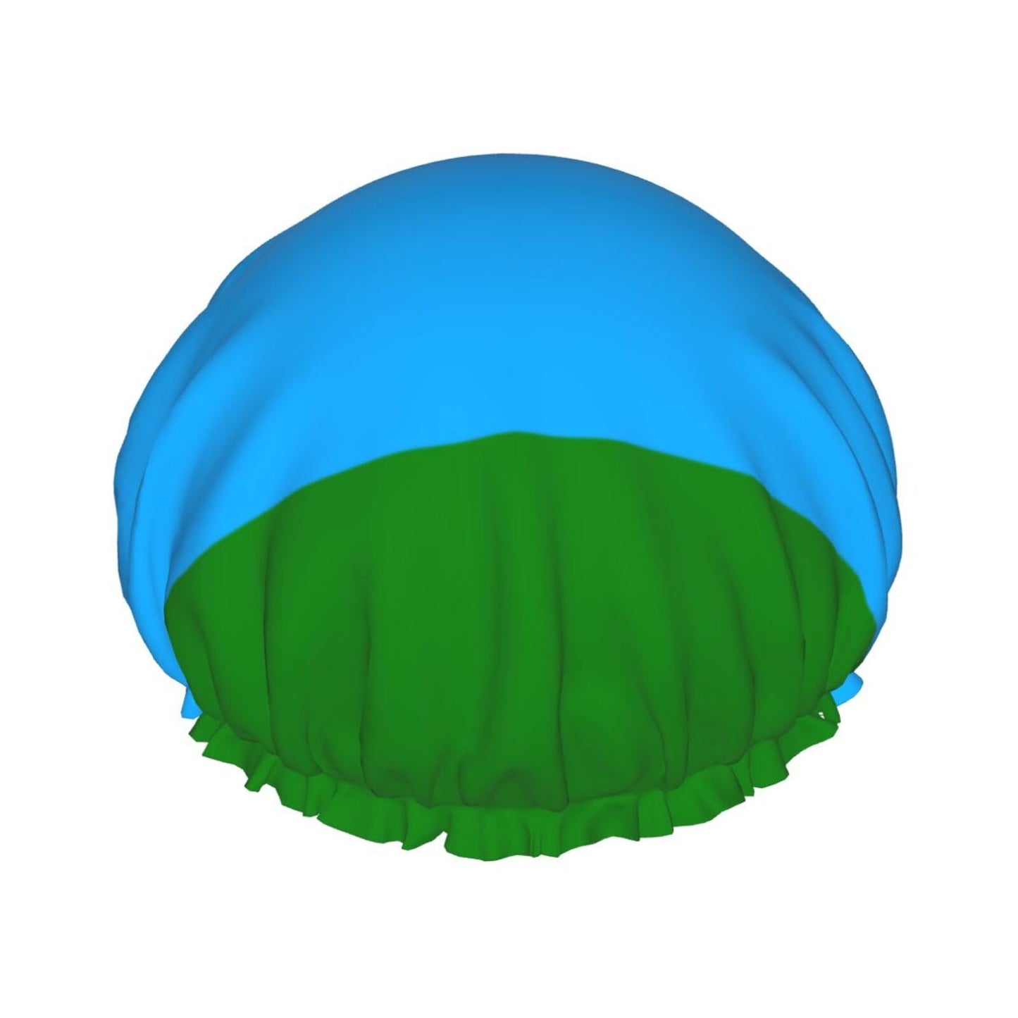 Karelia Flag Prints Shower Cap Double Layer Lined Waterproof Bathing Shower Hat Beauty and Personal Care Hayyett