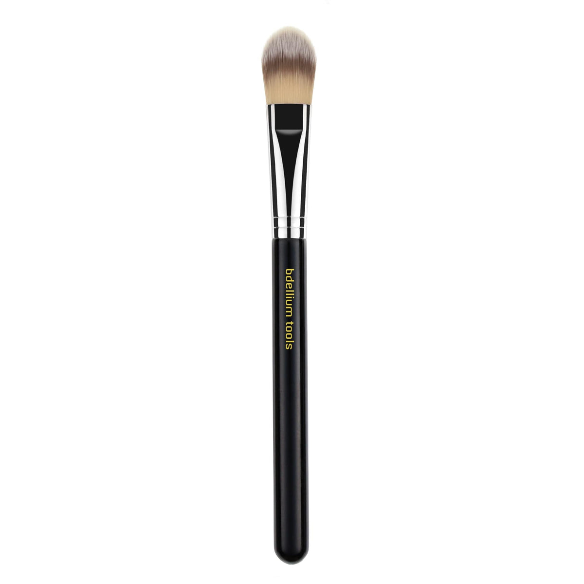 Bdellium Tools Professional Makeup Brush - Maestro Series 947 Small Foundation - With Soft Synthetic Fibers, For Creating a Smooth Even Finish (Black