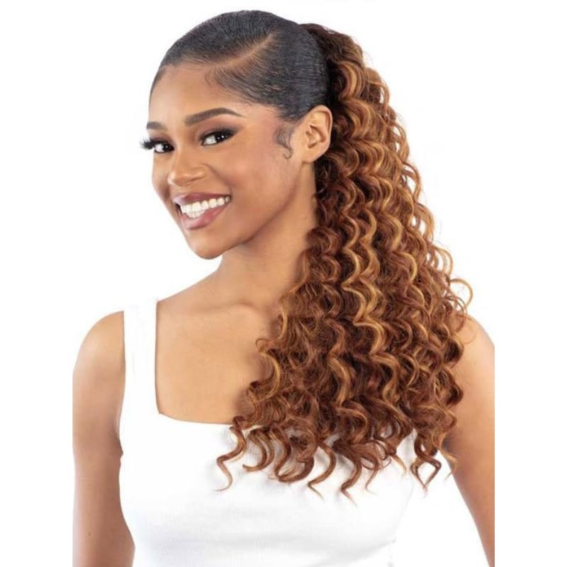 Shake-N-Go Que Ponytail Q-Deep curl 20" (1)