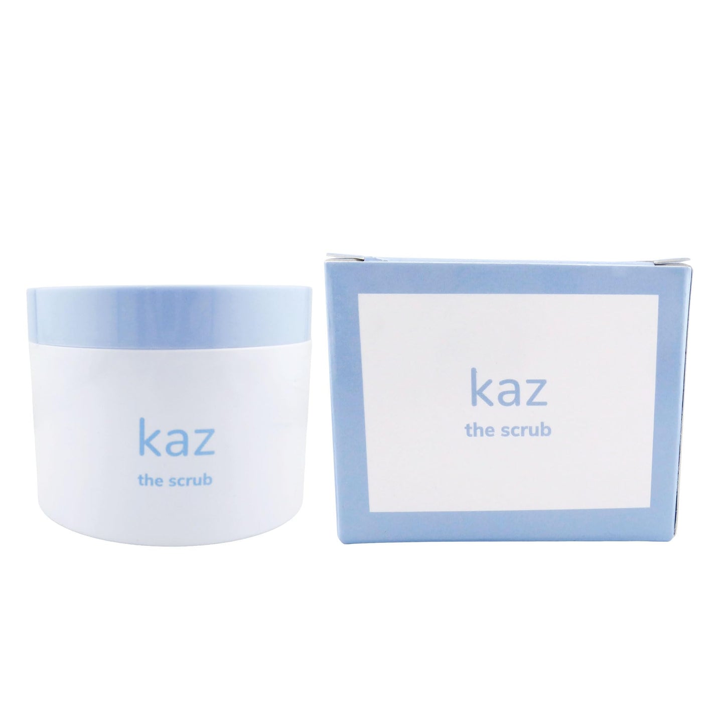 Waxness Kaz Ingrown Hair Exfoliating Sugar Scrub Bare Fragrance Free with Tea Tree Oil 8 fl oz (236 ml) - Professional Skin Care - Made in USA Beauty and Personal Care Waxness