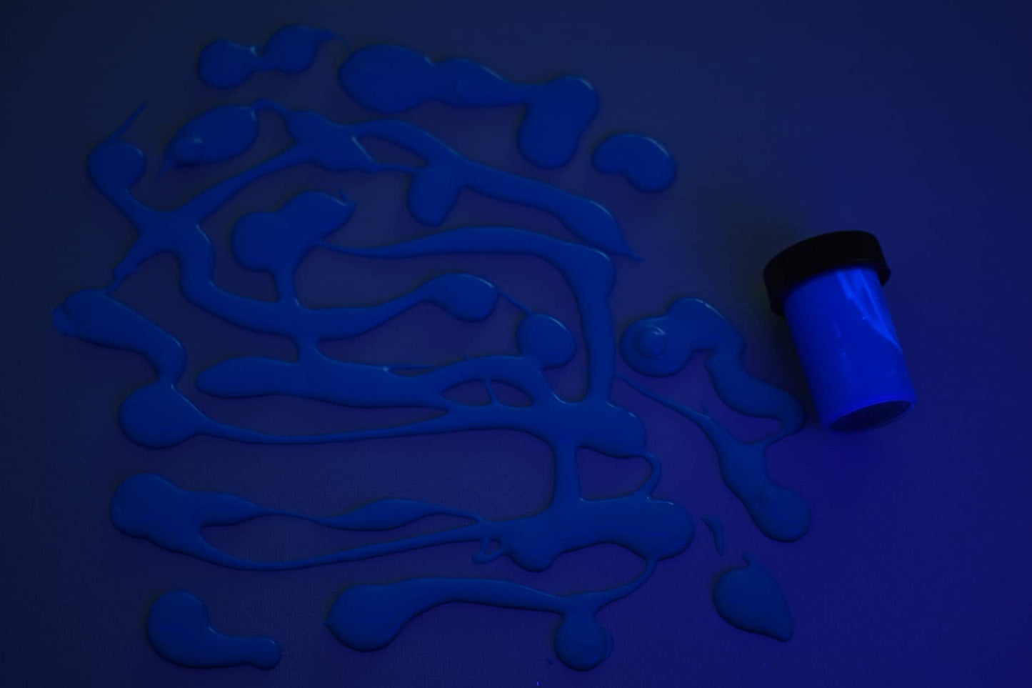 DirectGlow 3/4oz UV Blacklight Reactive Fluorescent Acrylic Paints (Black) Beauty & Personal Care DIRECTGLOW LLC