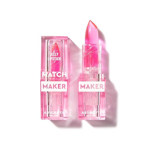 Absolute New York MLMM03 Match Maker Jelly Lipstick, Color Adapting Reacts to Natural PH, Non Sticky Finish Lipstick Beauty & Personal Care Absolute New York