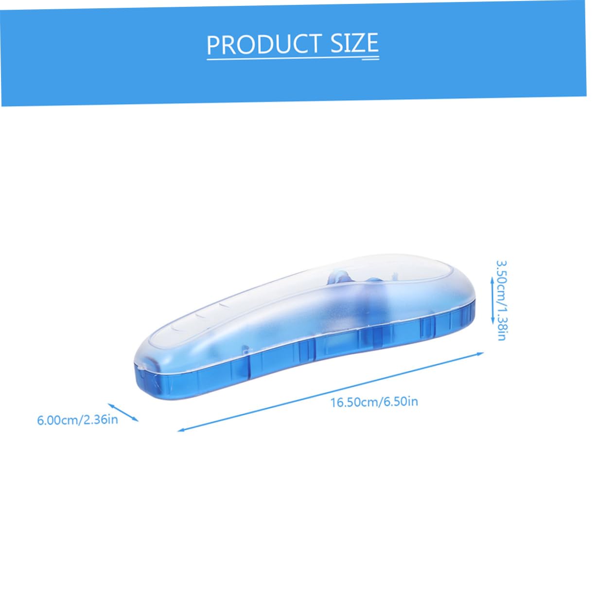 OUNONA 2Pcs Razor Travel Case Protective Shaver Holder Lightweight Manual Razor Box Durable Material Easy to Carry Suitcase Backpack Beauty and Personal Care OUNONA