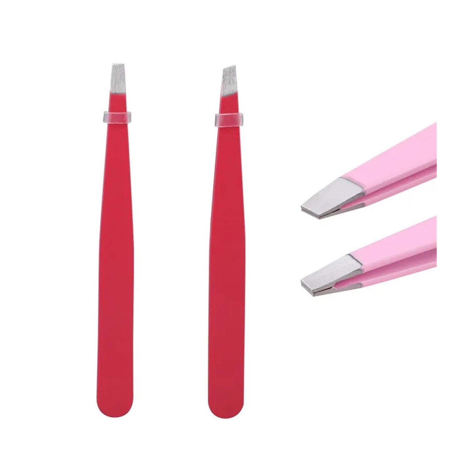 Stainless Steel Eyebrow Tweezer Hair Pluckers Clip Eyebrow Trimmer Clip Makeup Beauty Repair For Eyebrow Tool(C) Beauty and Personal Care ZYCZYCZZ