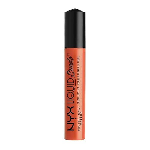 NYX PROFESSIONAL MAKEUP Liquid Suede Cream Lipstick - Foiled Again (Bright Peachy Orange) Beauty & Personal Care NYX PROFESSIONAL MAKEUP