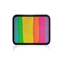 Kraze FX Face Paint Palette Refill - Supreme Sunset (20 gm), Professional 1-Stroke Split Cake, Hypoallergenic, Non-Toxic, Water Activated Halloween Beauty & Personal Care Kraze FX