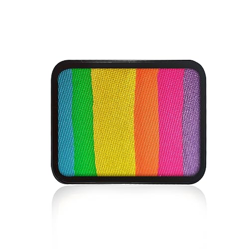 Kraze FX Face Paint Palette Refill - Supreme Sunset (20 gm), Professional 1-Stroke Split Cake, Hypoallergenic, Non-Toxic, Water Activated Halloween Beauty & Personal Care Kraze FX
