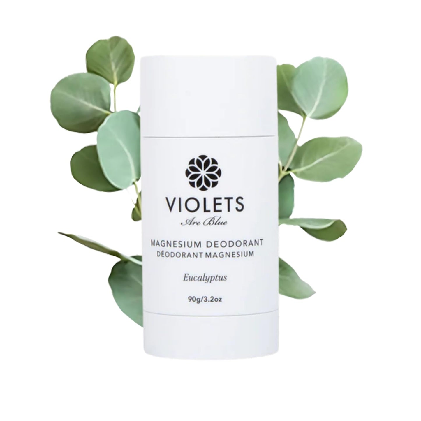 Violets Are Blue Magnesium Deodorant - Award-Winning, Aluminum-Free, Baking Soda-Free - Long-Lasting Natural Deodorant with Coconut Oil - Cream Beauty and Personal Care Violets Are Blue