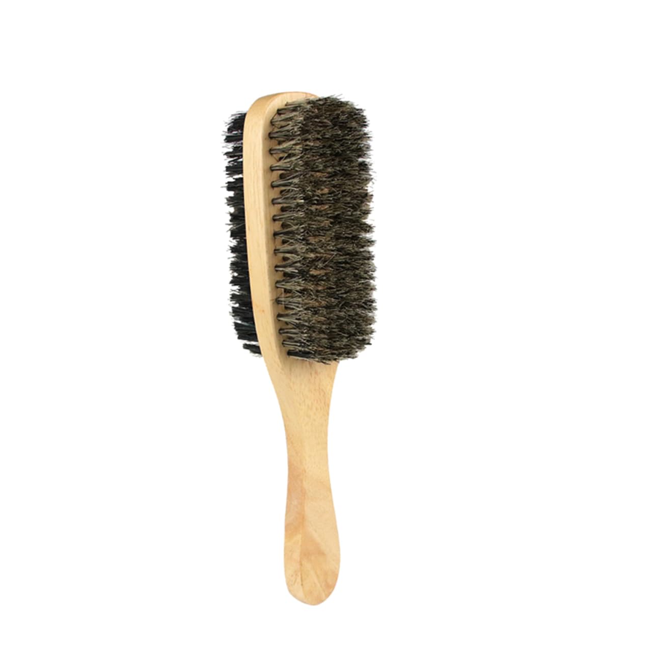 Ipetboom 1pc Men's Dual-sided Beard Brush Handle Beard Grooming Tool for Cleaning and Straightening Portable Hairdressing Comb for Bearded Men Beauty and Personal Care Ipetboom