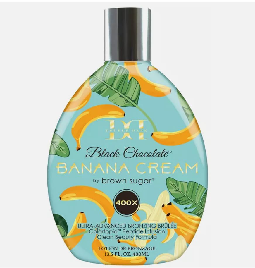 Brown Sugar Black Chocolate Banana Cream 400X - 13.5 oz. Beauty & Personal Care Brown Sugar