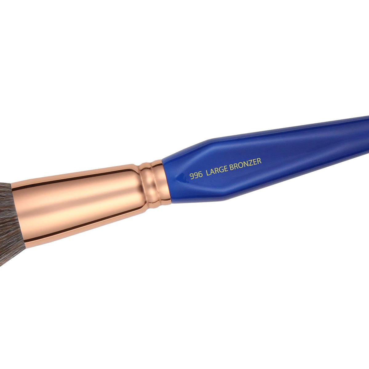 Bdellium Tools Professional Makeup Brush - Golden Triangle 996 Large Bronzer - With All-Vegan Synthetic Fibers, For Even Application on Face and Neck