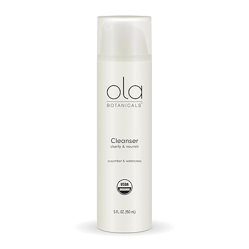 Ola Botanicals Organic Cleanser (5 Fl. Oz.), 1 Bottle, Clarify & Nourish Skin, Certified USDA Organic, Gluten Free, Soy Free, Dr. Mercola Beauty & Personal Care Dr. Mercola