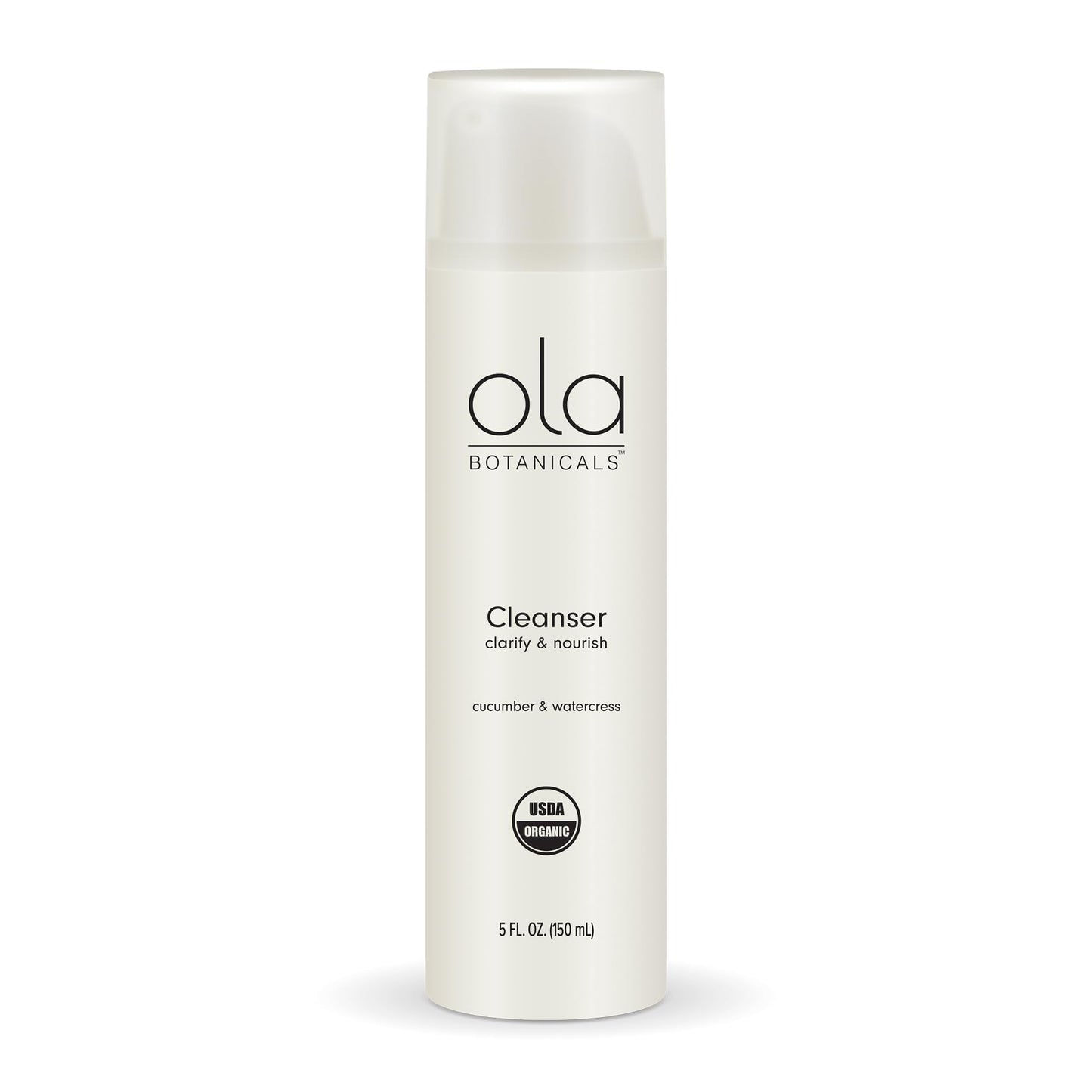Ola Botanicals Organic Cleanser (5 Fl. Oz.), 1 Bottle, Clarify & Nourish Skin, Certified USDA Organic, Gluten Free, Soy Free, Dr. Mercola Beauty & Personal Care Dr. Mercola