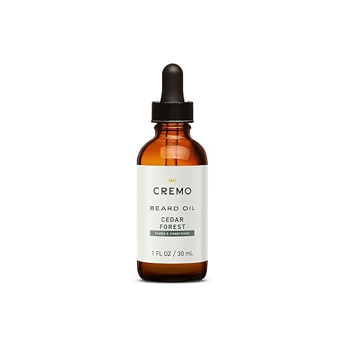 Cremo Beard Oil, Revitalizing Cedar Forest, 1 fl oz - Restore Natural Moisture and Soften Your Beard To Help Relieve Beard Itch Beauty & Personal Care Cremo