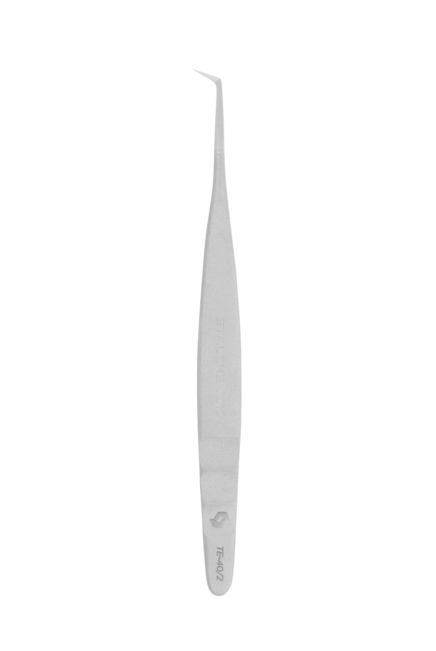 STALEKS PRO Eyelash Tweezers, Silver, Ergonomic, Stainless Steel Beauty and Personal Care STALEKS PRO