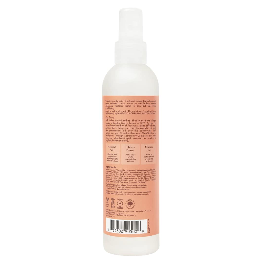 Shea Moisture Kids Detangler Coconut & Hibiscus 8 Ounce Pump (Pack of 2) Beauty & Personal Care Shea Moisture