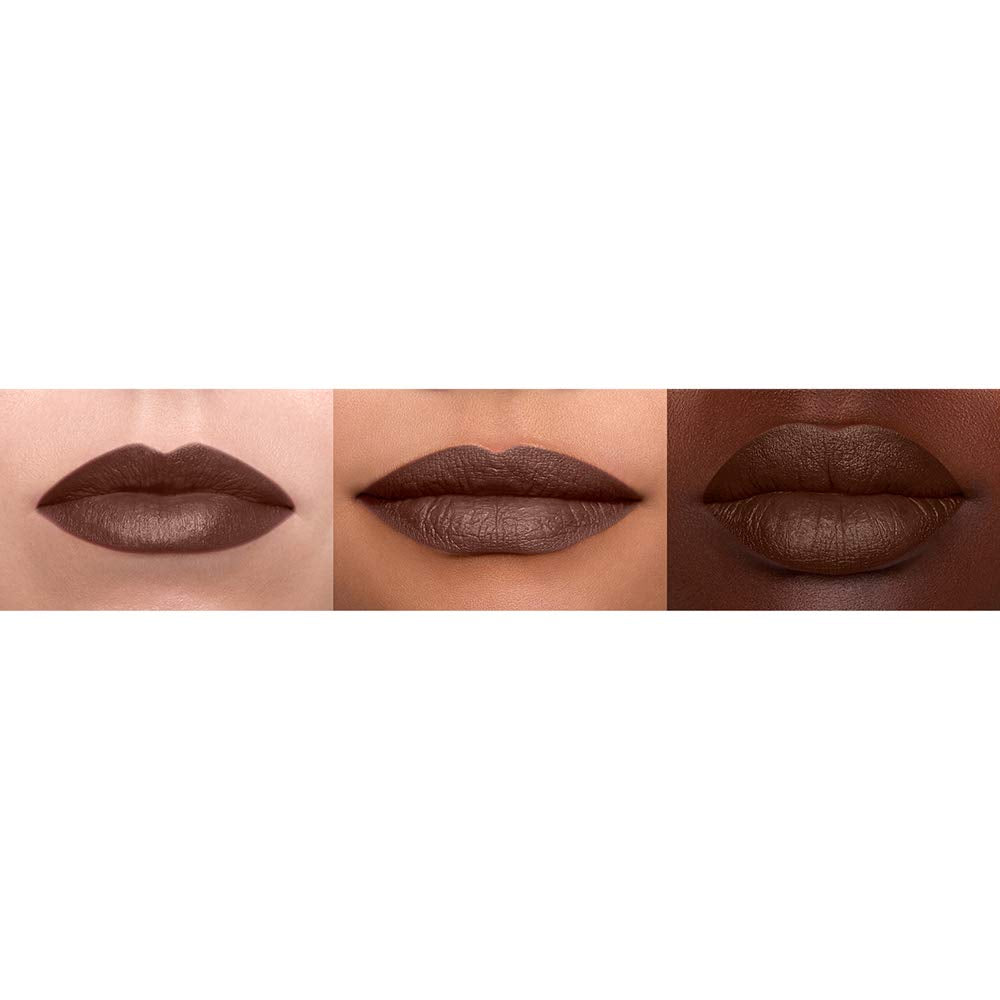 NYX PROFESSIONAL MAKEUP Suede Matte Lipstick, Vegan Formula - Cold Brew (True Brown) Beauty & Personal Care NYX PROFESSIONAL MAKEUP