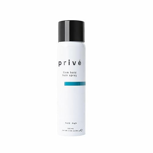 Privé Firm Hold Styling Hair Spray - Strong Hold Hairspray for Long Lasting Style and Volume Lift - Humidity Resistant Frizz Control Finishing Spray Beauty & Personal Care Prive