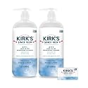 Kirk's Original Fresh 3-in-1 Nourishing Cleanser and Travel Bar Soap, Shampoo Body Wash Bubble Bath, Coconut Oil and Aloe Vera, Vegan Non-GMO, 32 Fl Beauty & Personal Care Kirk's