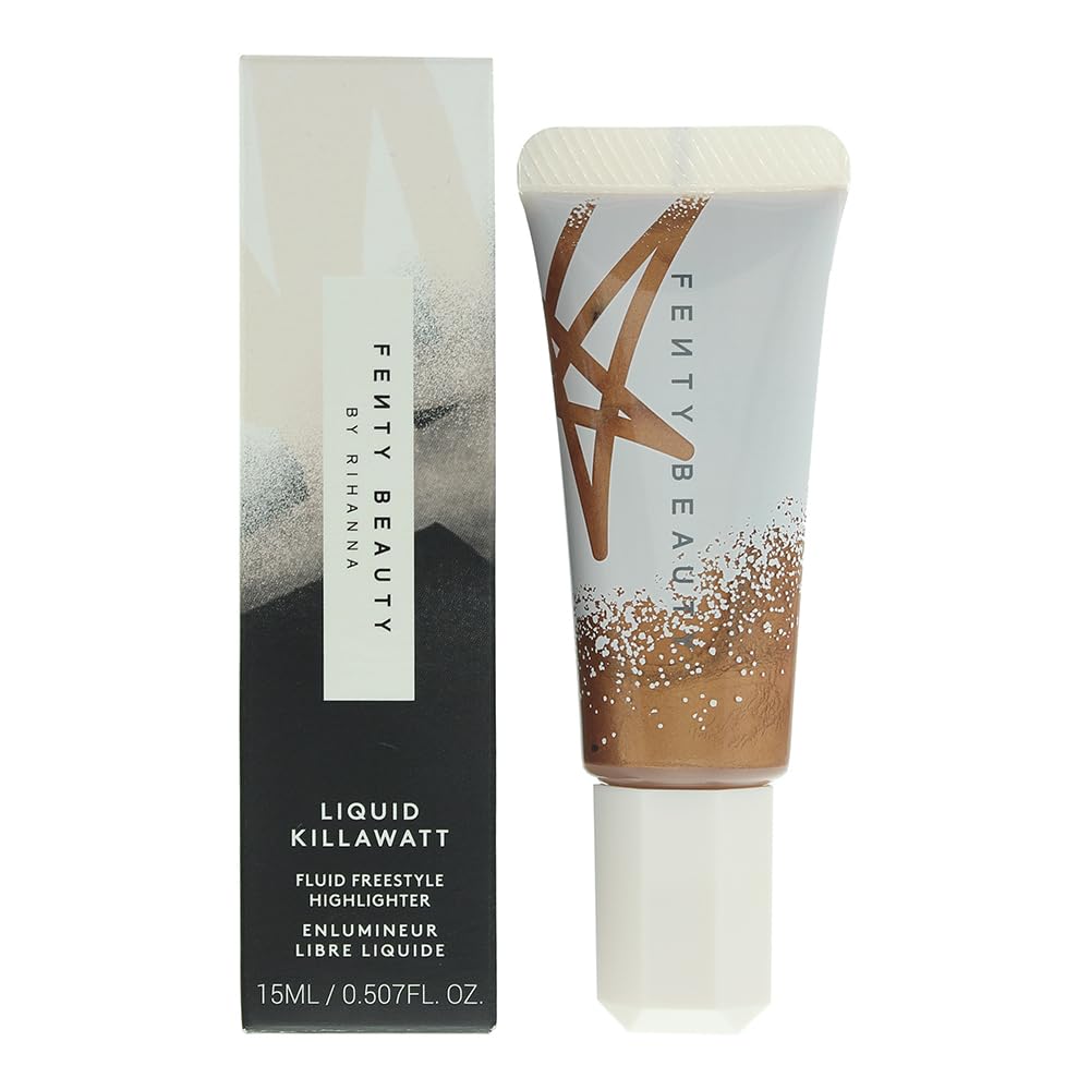 Fenty Beauty by Rihanna Liquid Killawatt Fluid Freestyle Highlighter Honey Hawtie Beauty & Personal Care FENTY BEAUTY