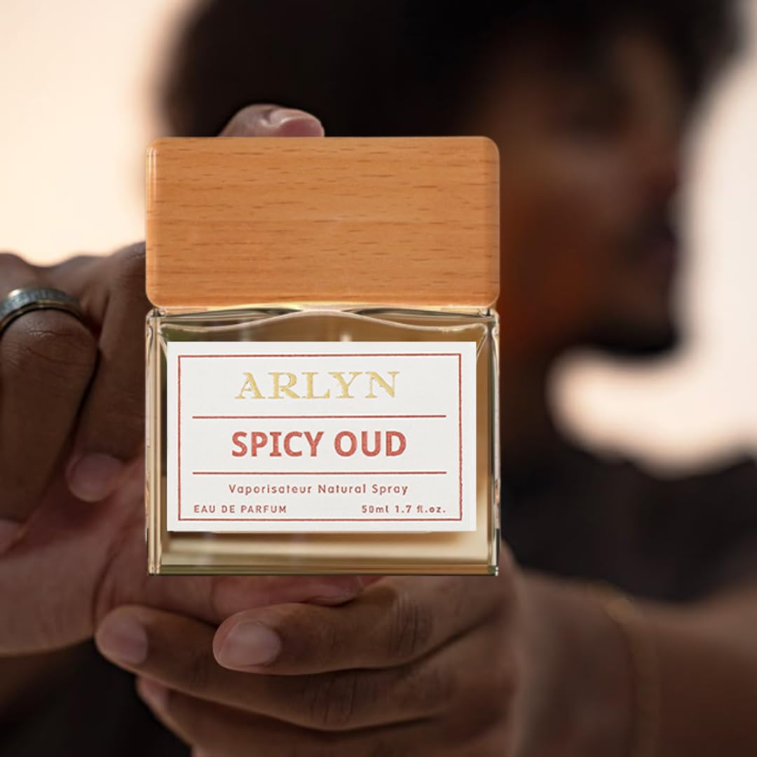 ARLYN Spicy Oud Eau De Parfum Inspired by T. Ford Oud Wood, Perfume for Men, Luxury Fragrance - Vegan, Cruelty-Free, and Eco-Conscious (1.7oz / 50ml) Beauty & Personal Care ARLYN BY BELLEVUE PARFUMS