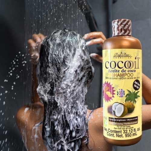 Coconut Oil Hair Care Bundle - Shampoo 32.12 fl oz, Hair styling Cream 8.45 fl oz, and Pure Coconut Oil with Biotin 2.8 fl oz - Revitalize, Nourish Beauty & Personal Care LABS INCREDIBLE