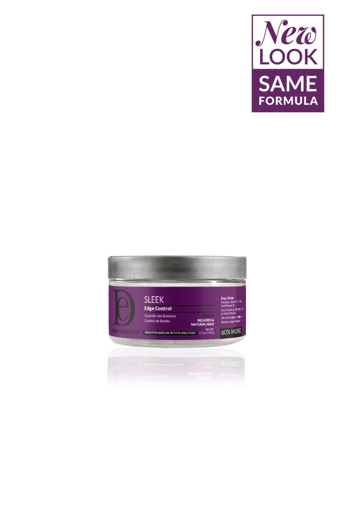 Design Essentials Sleek Edge Control, Medium Hold for Relaxed and Natural Textures, 3.7 Ounce (Pack of 1) Beauty & Personal Care Design Essentials