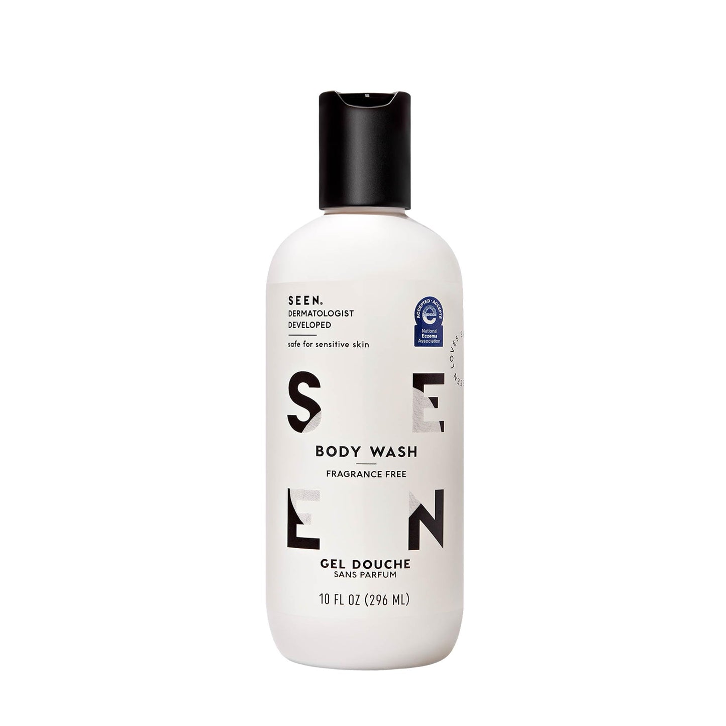 SEEN Body Wash, Fragrance Free - Non-Comedogenic & Non-Irritating Body Wash- Dermatologist-Developed - Safe for Sensitive, Eczema & Acne Prone Skin Beauty & Personal Care SEEN